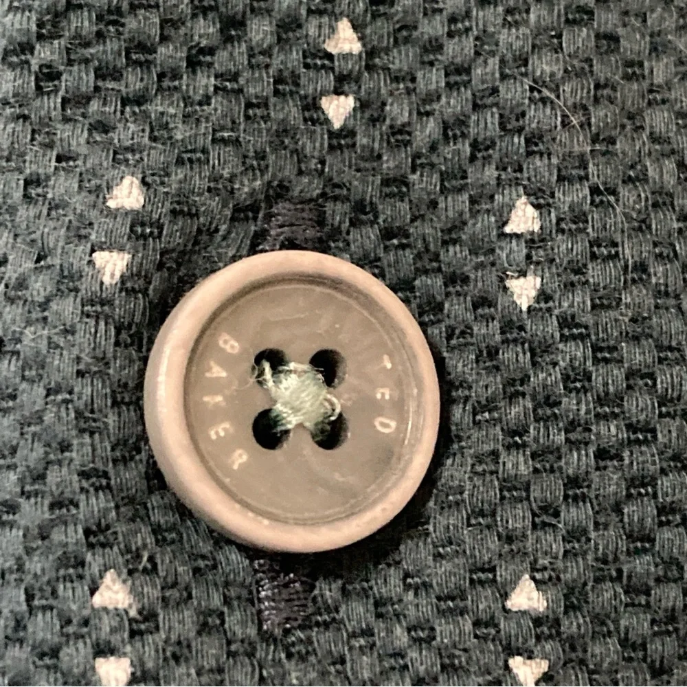 Ted Baker London Men’s Blue Casual Button Down Shirt Size S - Picture 4 of 13